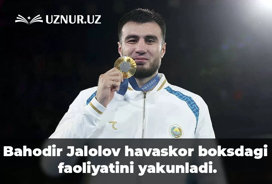 Bahodir Jalolov havaskor boksdagi faoliyatini yakunladi