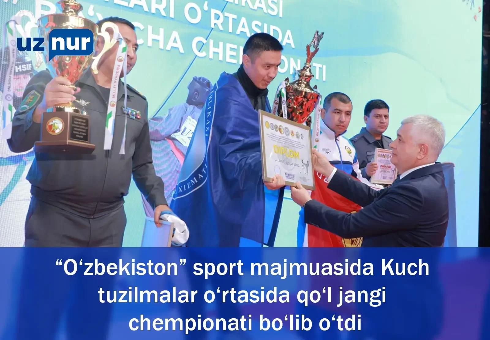 “O‘zbekiston” sport majmuasida Kuch tuzilmalar o‘rtasida qo‘l jangi chempionati bo‘lib o‘tdi