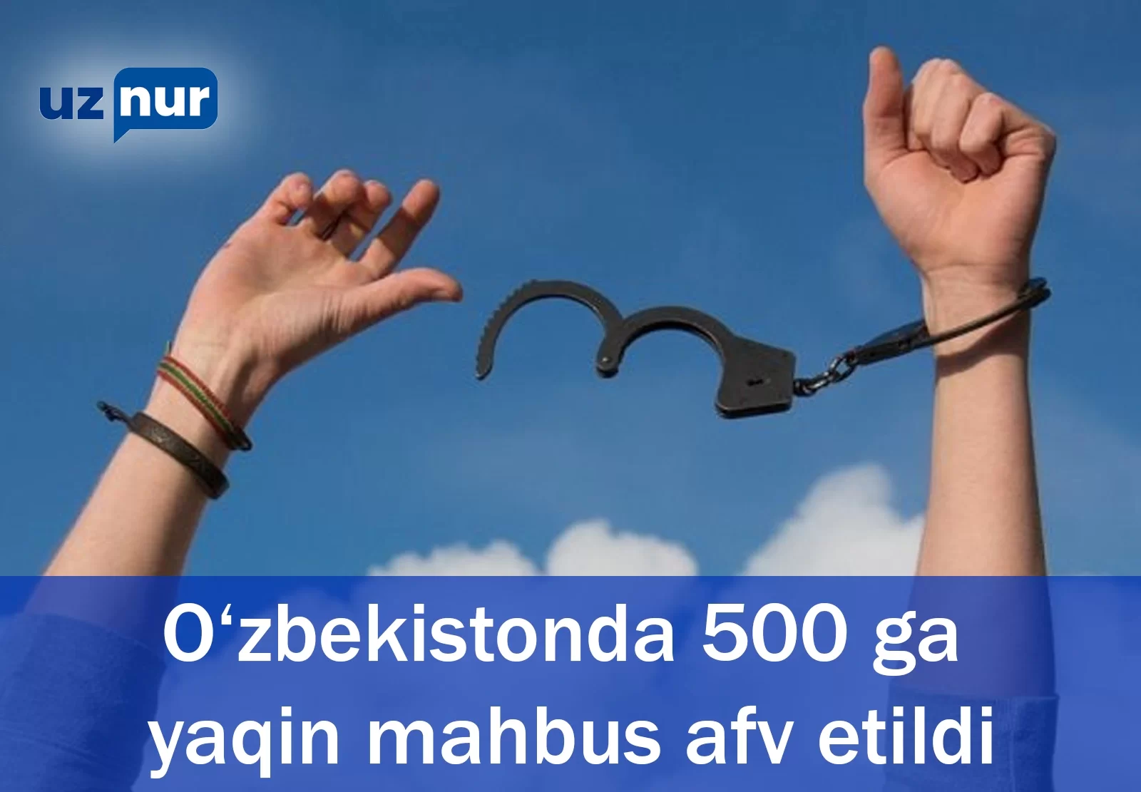 O‘zbekistonda 500 ga yaqin mahbus afv etildi