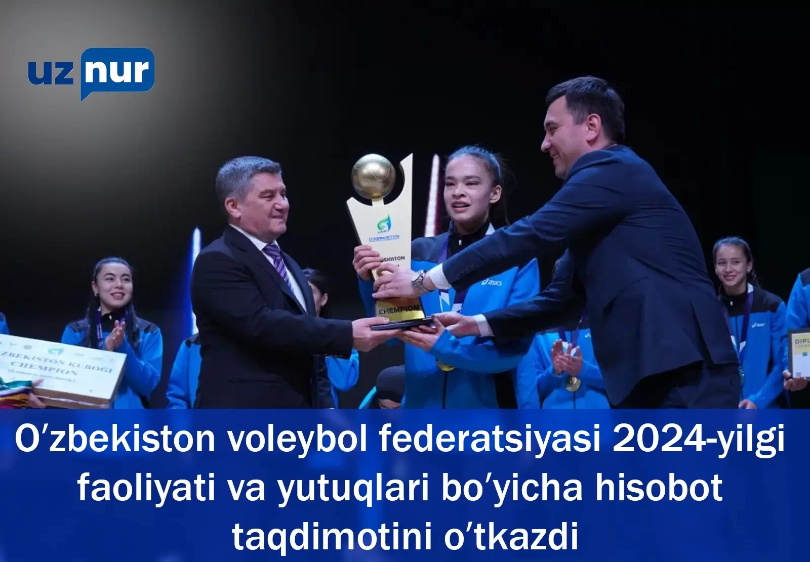 Oʻzbekiston voleybol federatsiyasi 2024-yilgi faoliyati va yutuqlari boʻyicha hisobot taqdimotini oʻtkazdi.