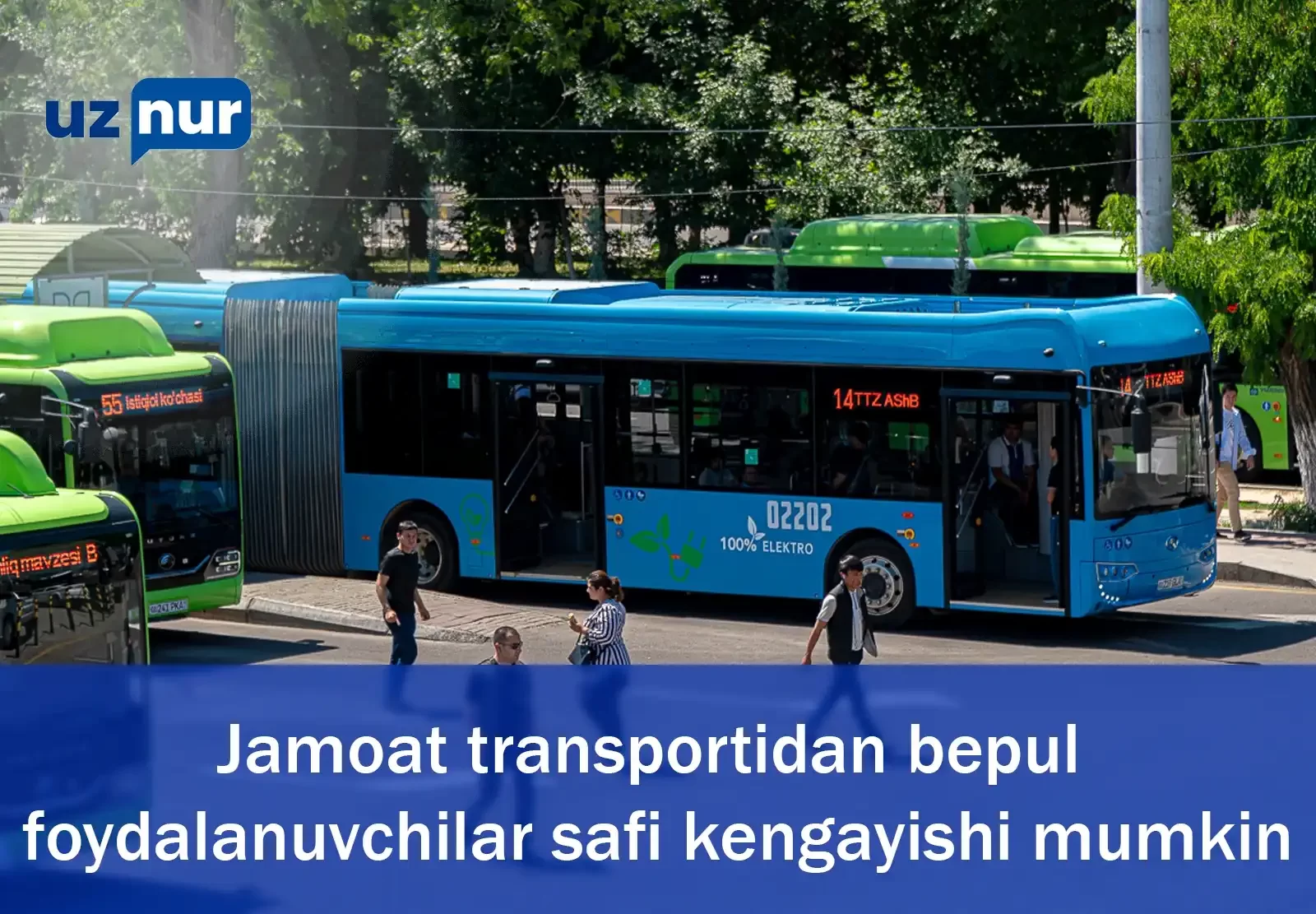 Jamoat transportidan bepul foydalanuvchilar safi kengayishi mumkin