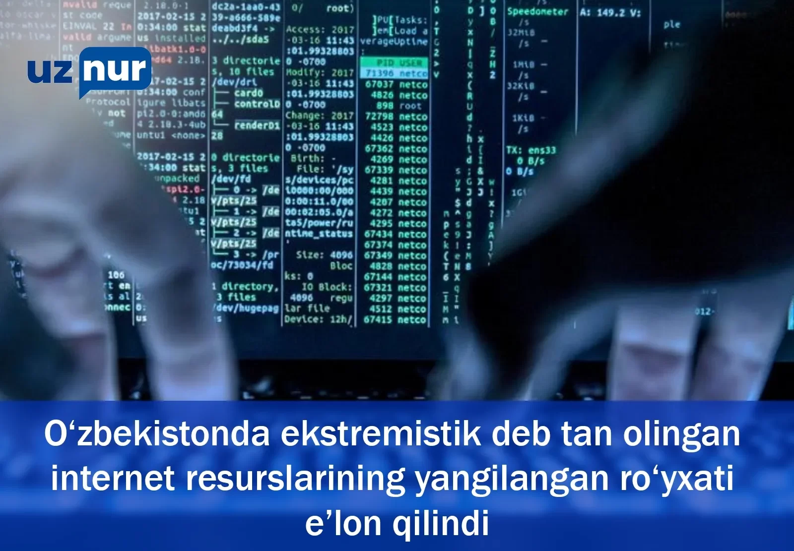 O‘zbekistonda ekstremistik deb tan olingan internet resurslarining yangilangan ro‘yxati e’lon qilindi