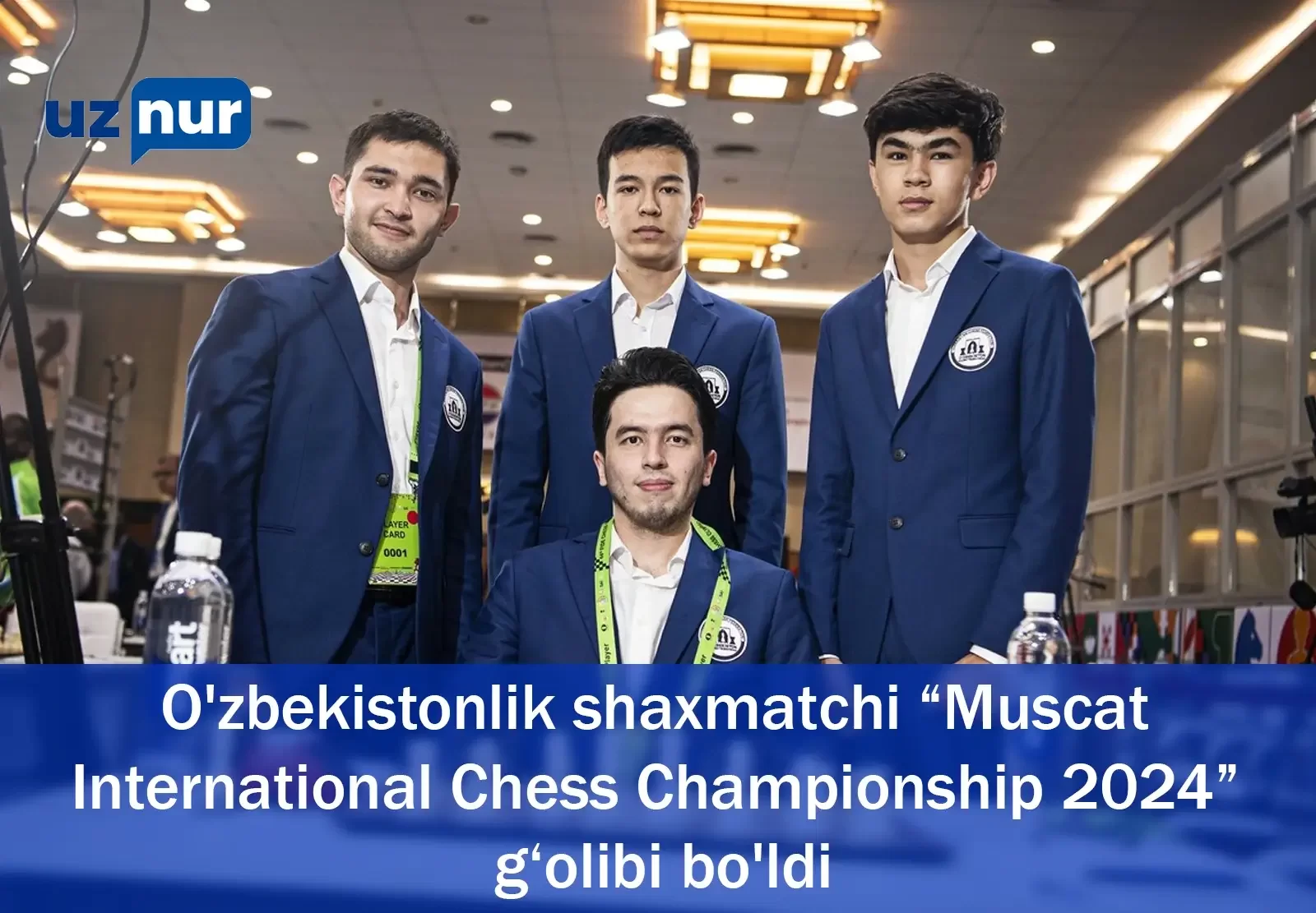 O'zbekistonlik shaxmatchi “Muscat International Chess Championship 2024” g‘olibi bo'ldi