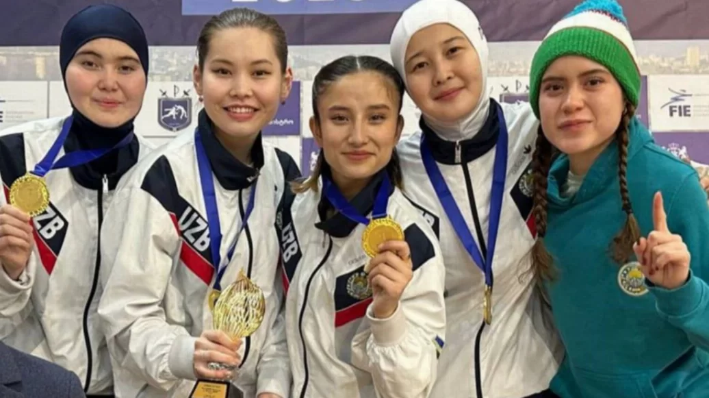 Qilichbozlik bo’yicha jahon chempionatida O’zbekiston terma jamoasi oltin medalni qo’lga kiritdi