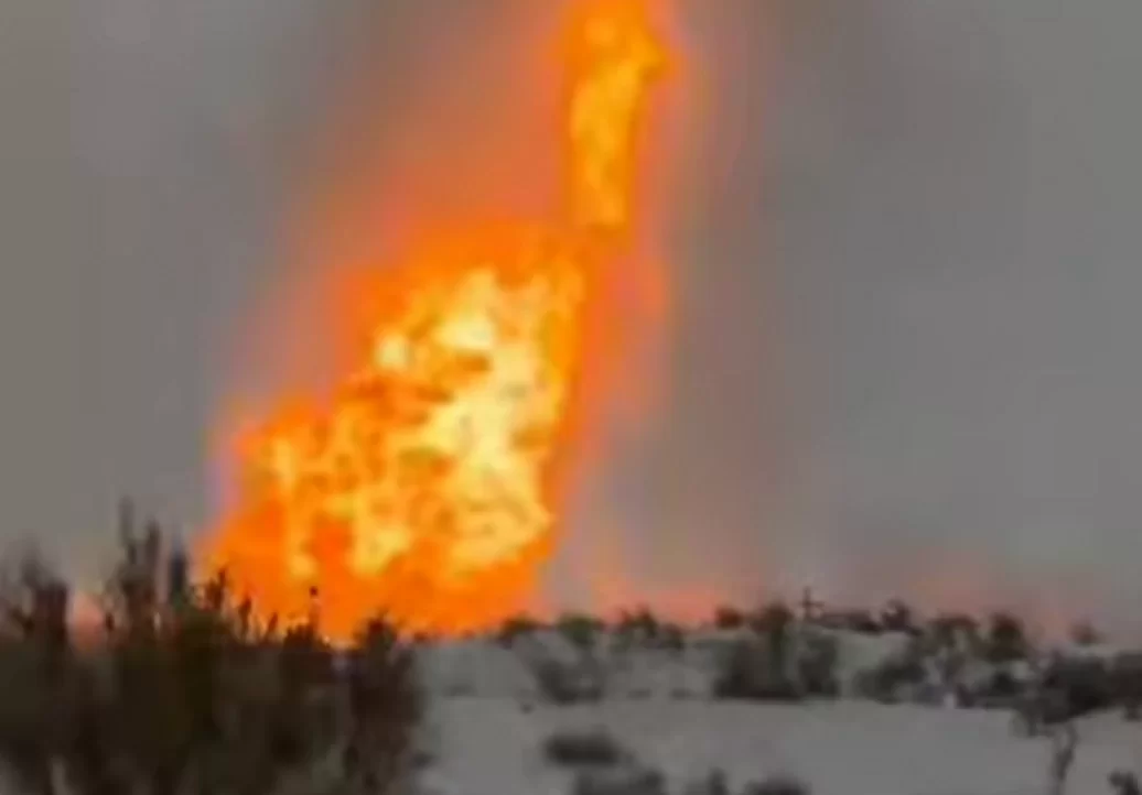 Buxoroda gaz quvuridagi avariya tufayli katta yong‘in sodir bo‘ldi UzNur.uz