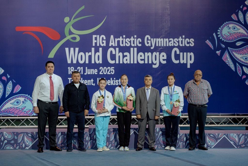  Toshkentda 2025-yilgi Sport (Artistik) Gimnastika bo‘yicha Jahon Chellenj Kubogi yakunlandi