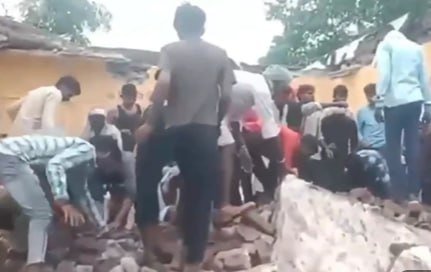 Hindistonda maktab tomi qulab tushdi – 7 bola halok bo‘ldi