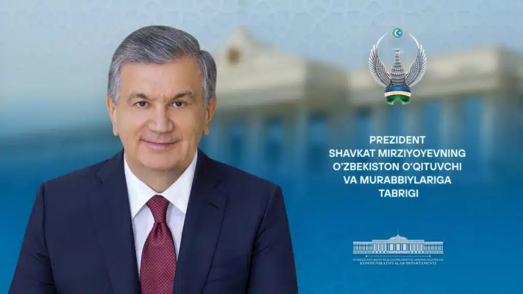 Prezident ustoz va murabbiylarni bayram bilan tabrikladi