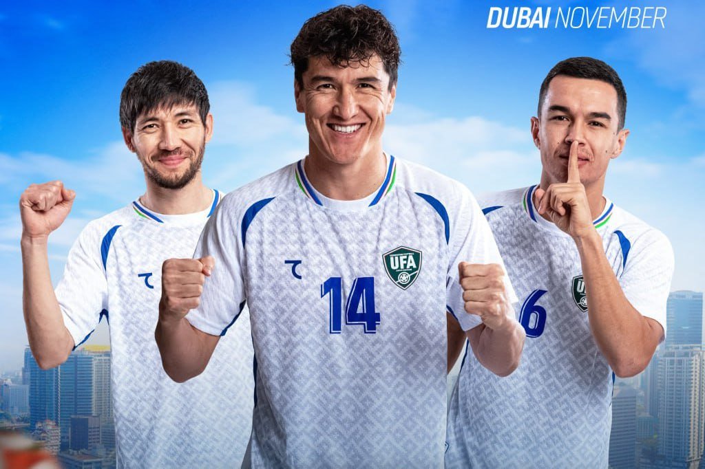 O‘zbekiston milliy terma jamoasi BAAdagi xalqaro futbol turnirida ishtirok etadi