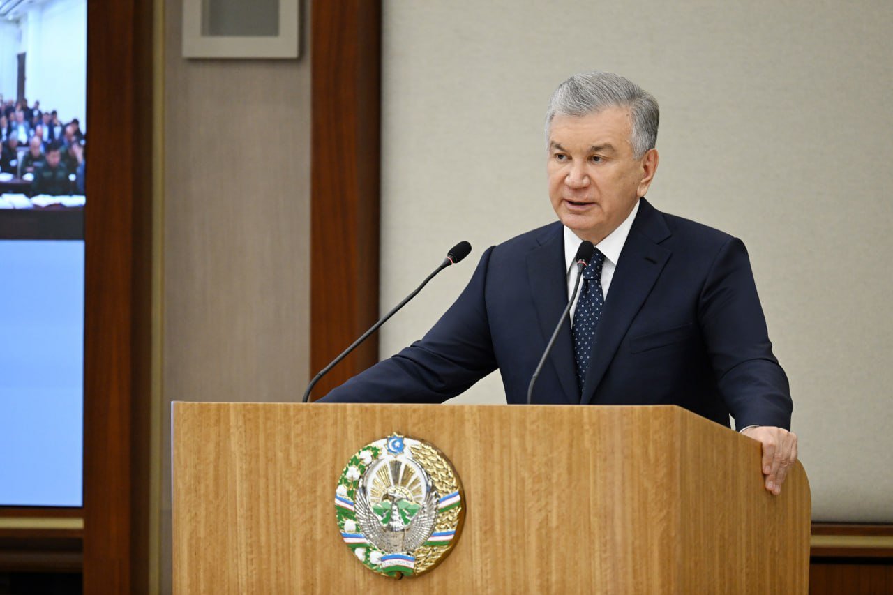 Prezident Shavkat Mirziyoyev raisligida kengaytirilgan yig‘ilish bo‘lib o‘tdi