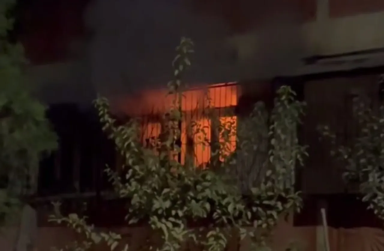 Toshkentda uy yong'ini sodir bo'ldi