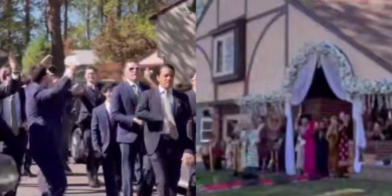 Amerikada o'zbekcha to'y hayratga soldi