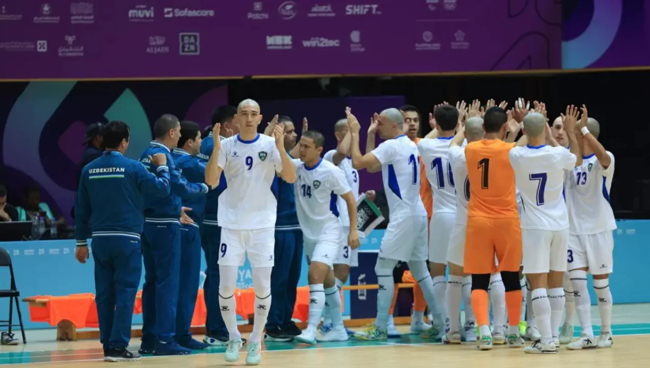 O‘zbekiston futzalchilari Saudiyani mag‘lub etib, bronza medalini qo‘lga kiritdi