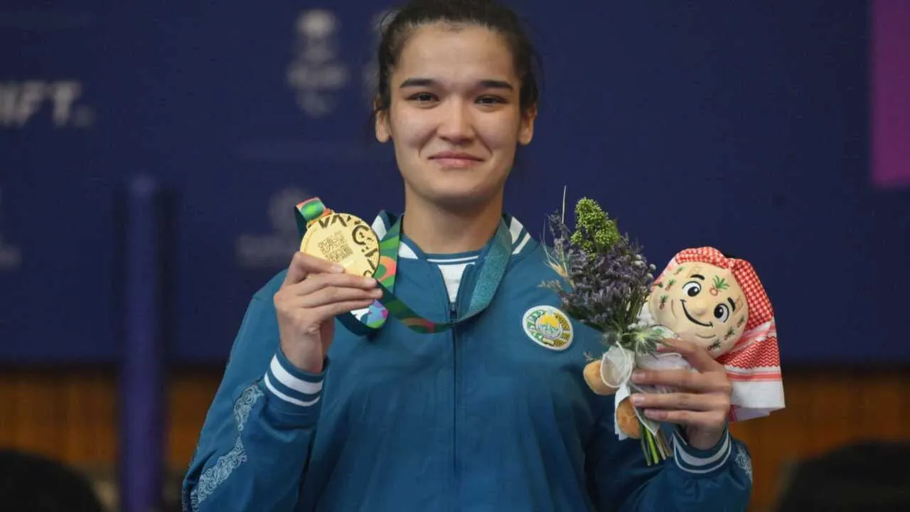 Riyod-2025: Sevinch Rahimova O‘zbekistonga o‘ninchi oltinni olib keldi
