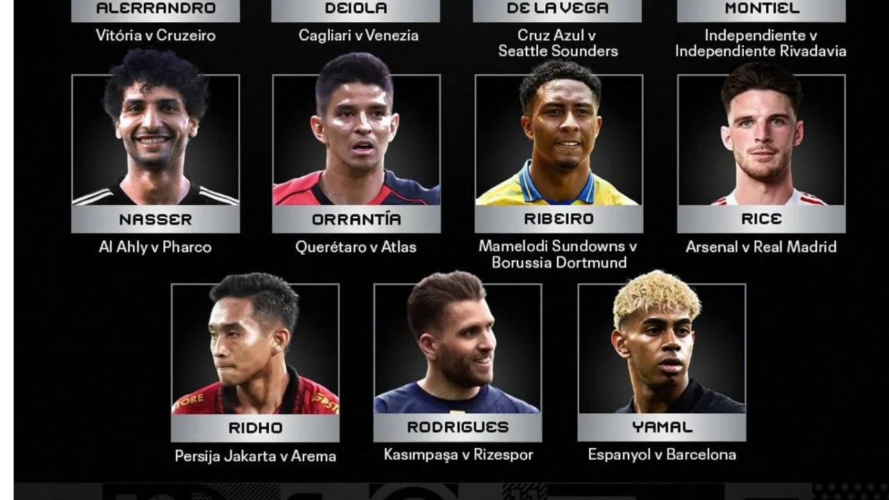 FIFA yilning eng chiroyli goli uchun nomzodlarni ma’lum qildi