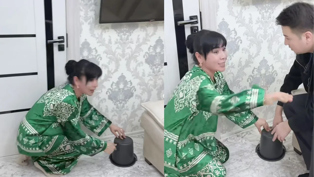 Sichqon uchun “operatsiya”: Dilorom va Begzod Abdualimovlarning kulgili videosi