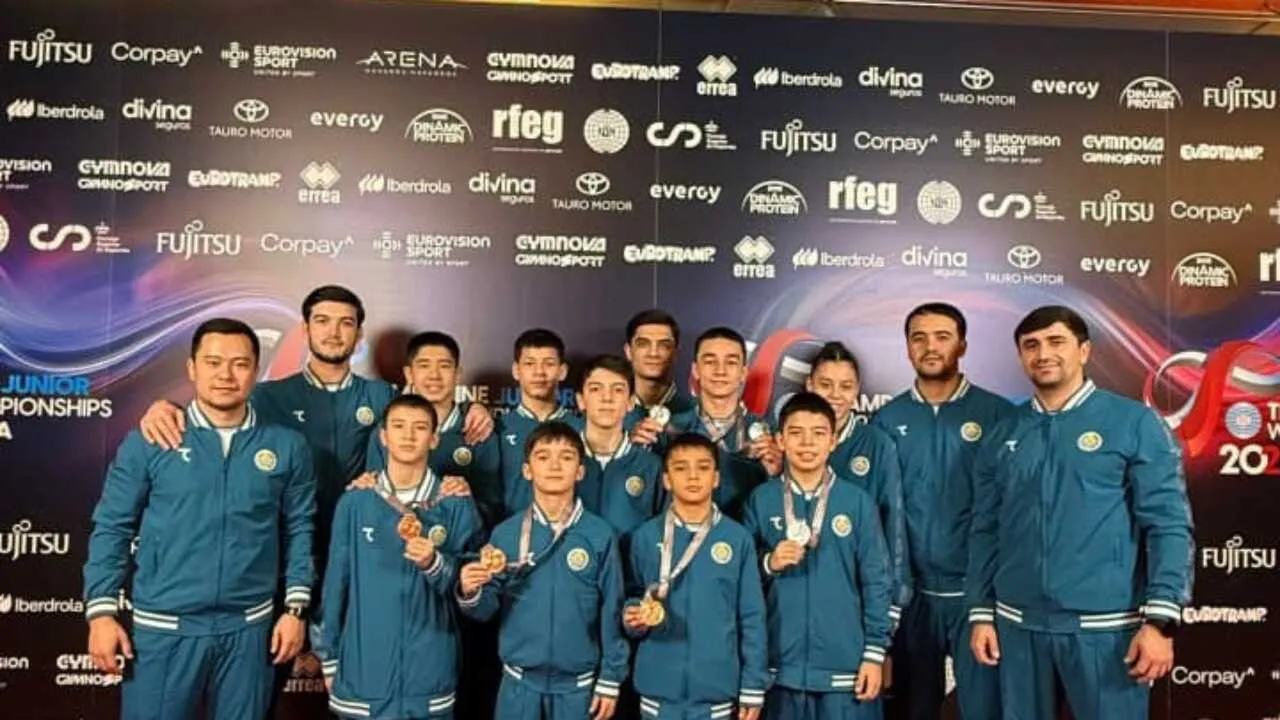 O‘zbekistonlik sportchilar trampolinda 4 medal qo‘lga kiritdi