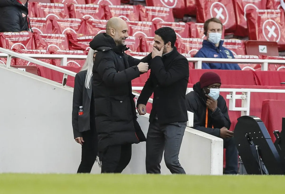 Arteta: Gvardiola futbolchi sifatida mening qahramonim edi