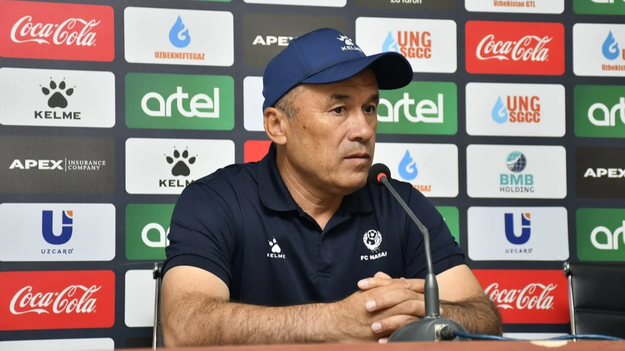 "Nasaf" bosh murabbiyi Berdiyev jamoa qiyinchliklari haqida ochiq gapirdi