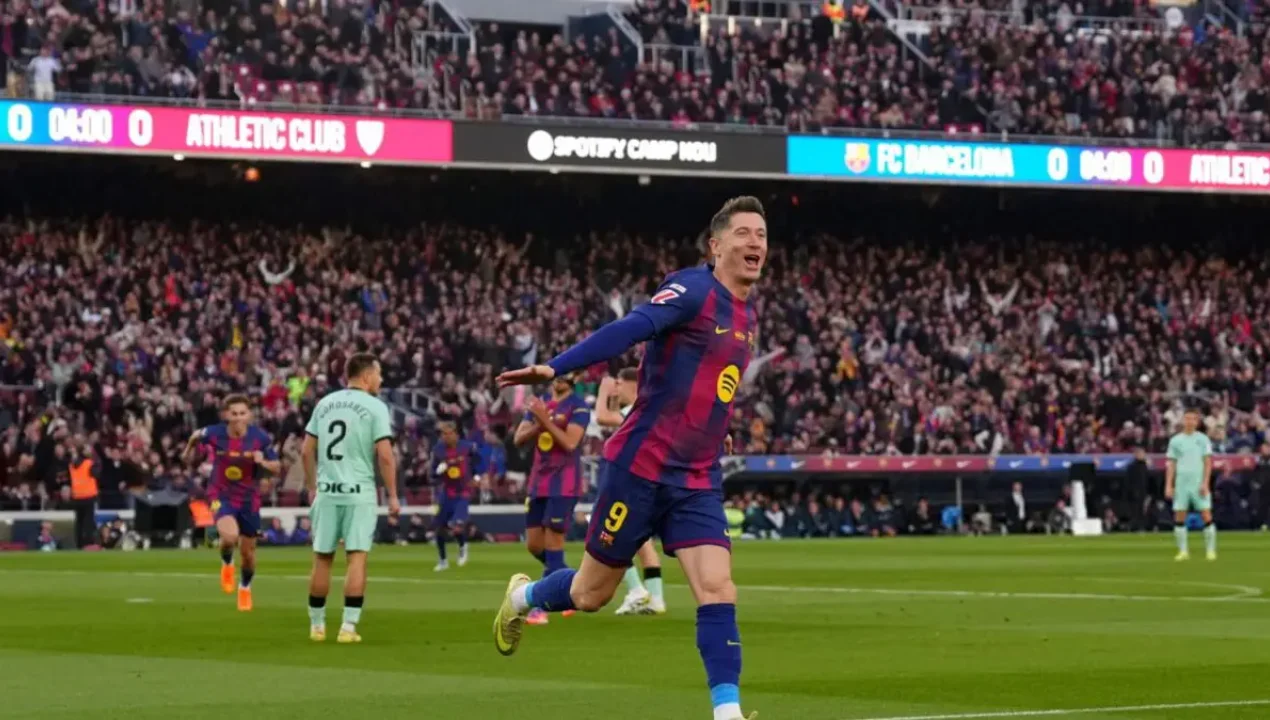 «Barselona» «Atletik»ni yirik mag‘lubiyat bilan ortda qoldirdi