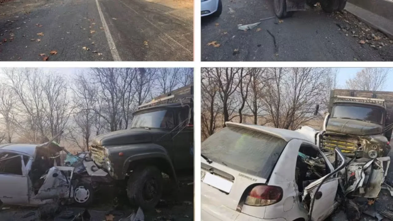 Jizzaxda Matiz va ZIL to‘qnashuvi uch kishi halok bo‘ldi