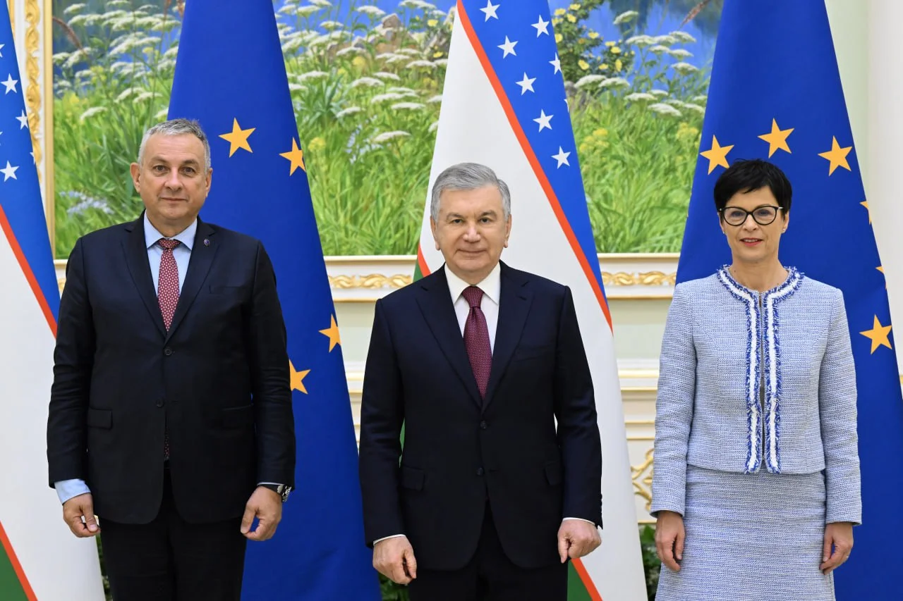 Shavkat Mirziyoyev yevrokomissarlar delegatsiyasi bilan uchrashdi