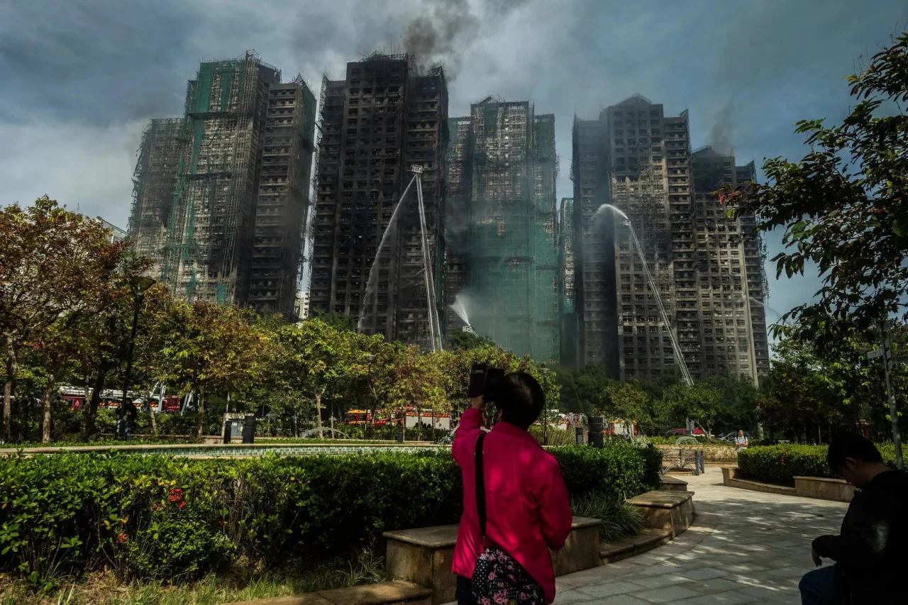 Dahshatli 5-darajali yong‘in: Gonkongda 94 nafar inson halok bo‘ldi!