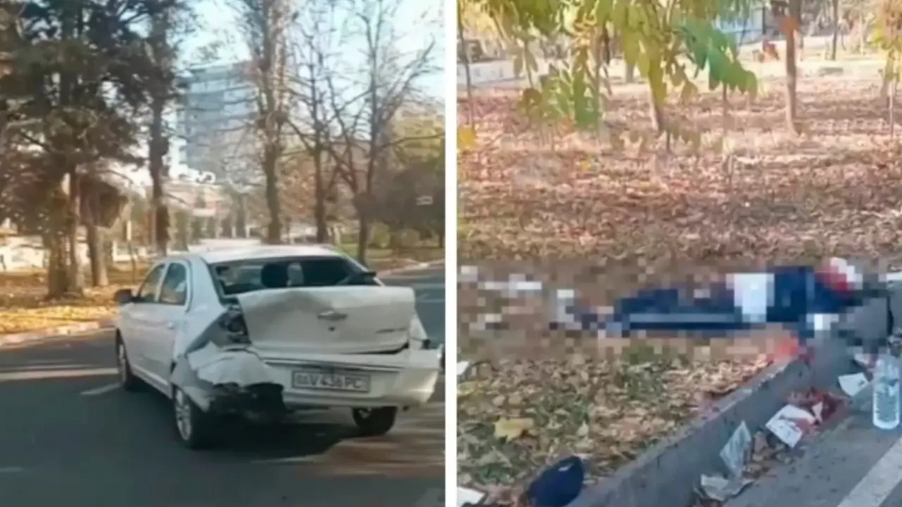 Toshkentda Onix YTH sodir etdi piyodani urib uchirib yubordi