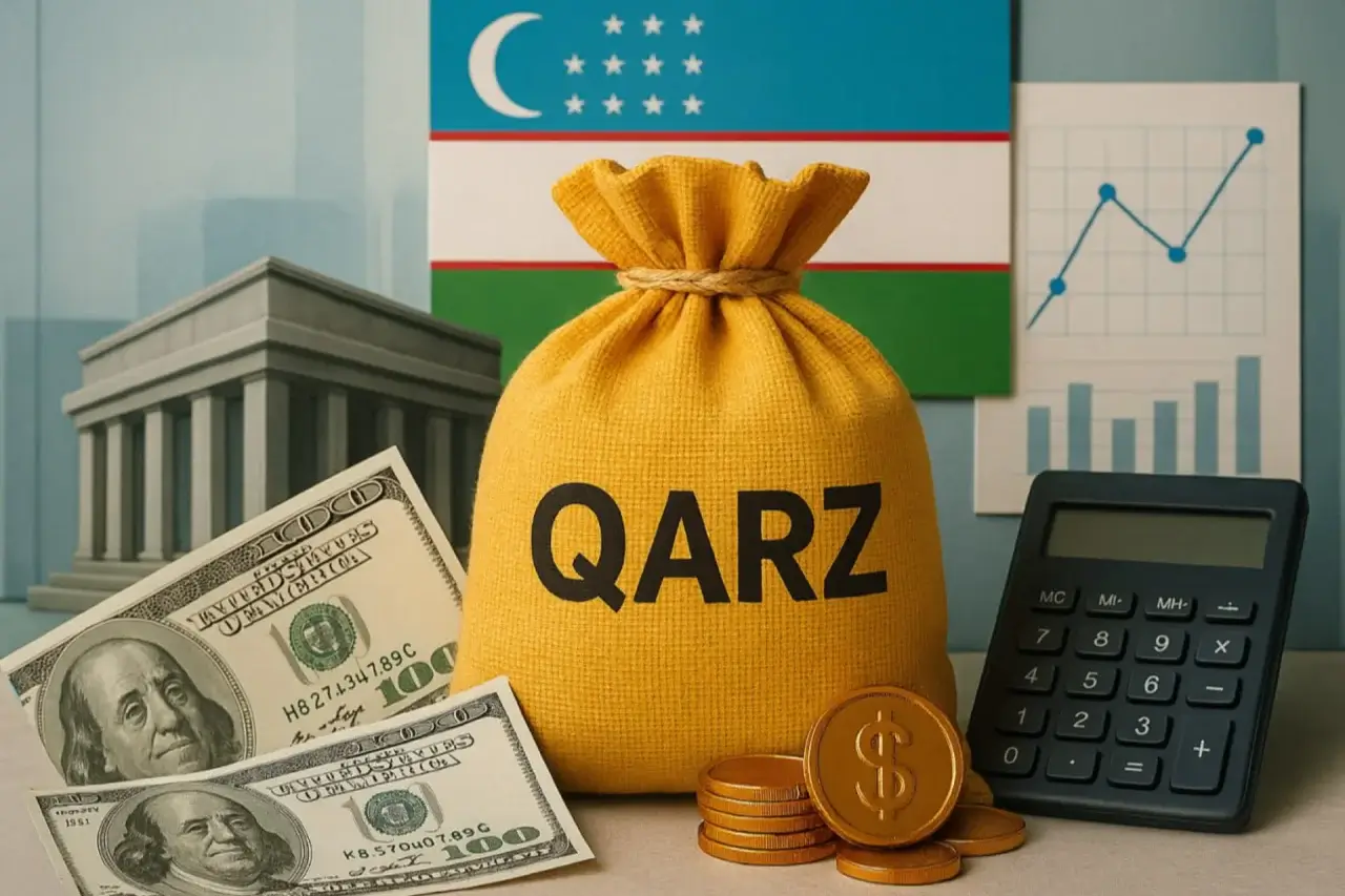 O‘zbekistonning davlat qarzi 44 mlrd dollarga yetdi: uning tarkibi va o‘sish sur’ati