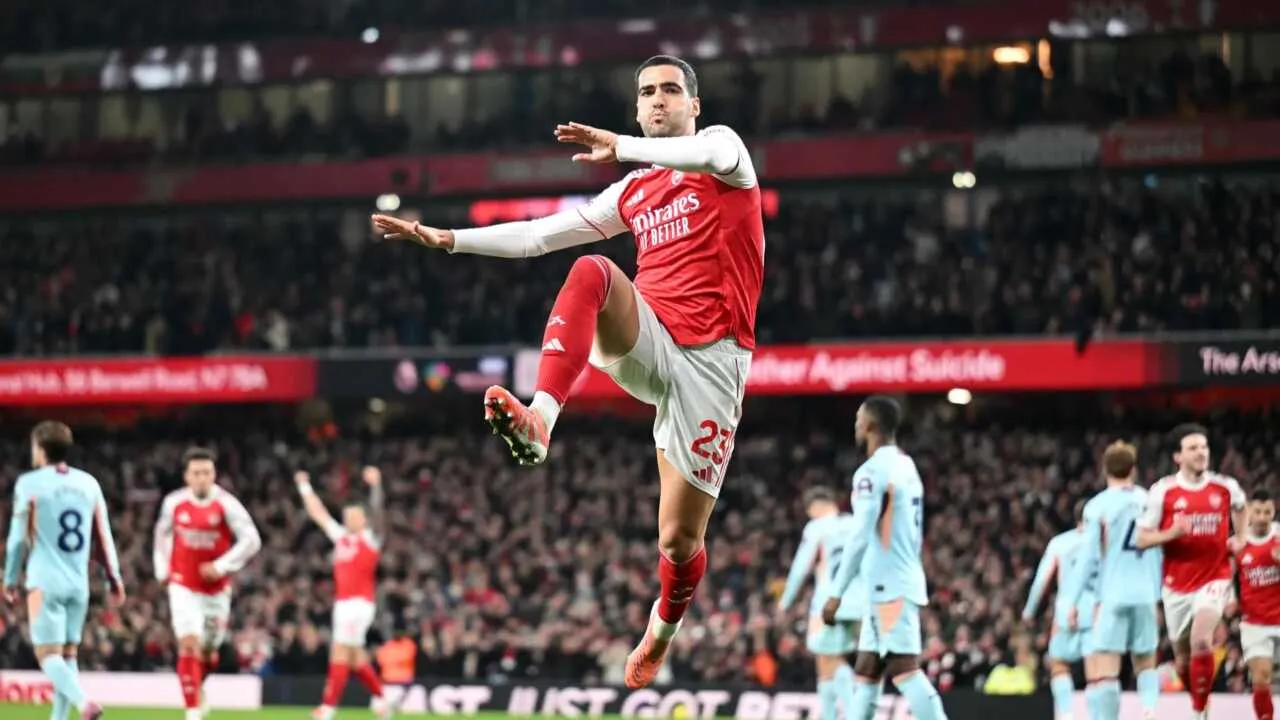 "Arsenal" "Brentfor"dni mag'lub etib, APLda yetakchilikni mustahkamladi