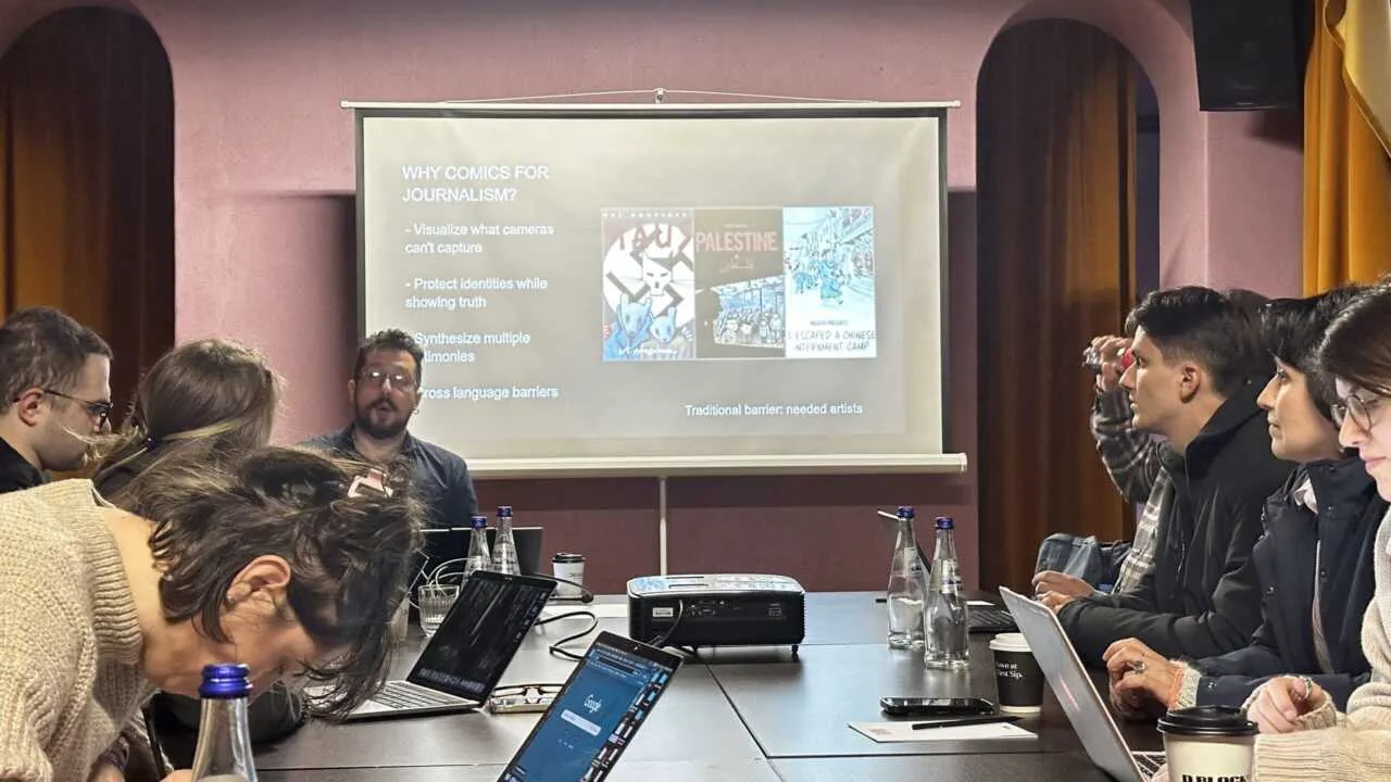 Haqiqiy voqealarni AI yordamida komikslashtirish