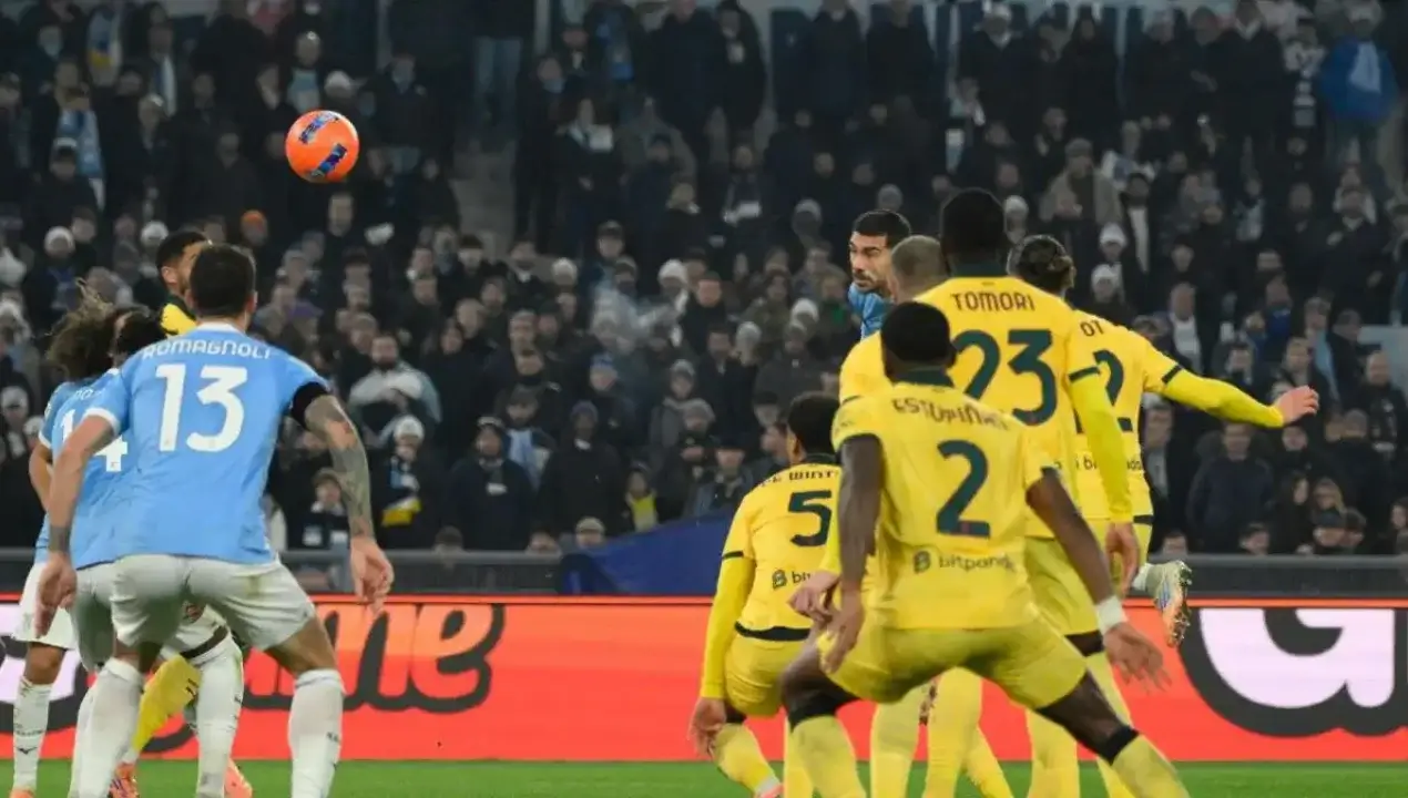 "Latsio" kechgi gol bilan "Milan"ni mag‘lub etdi va chorakfinalga chiqdi