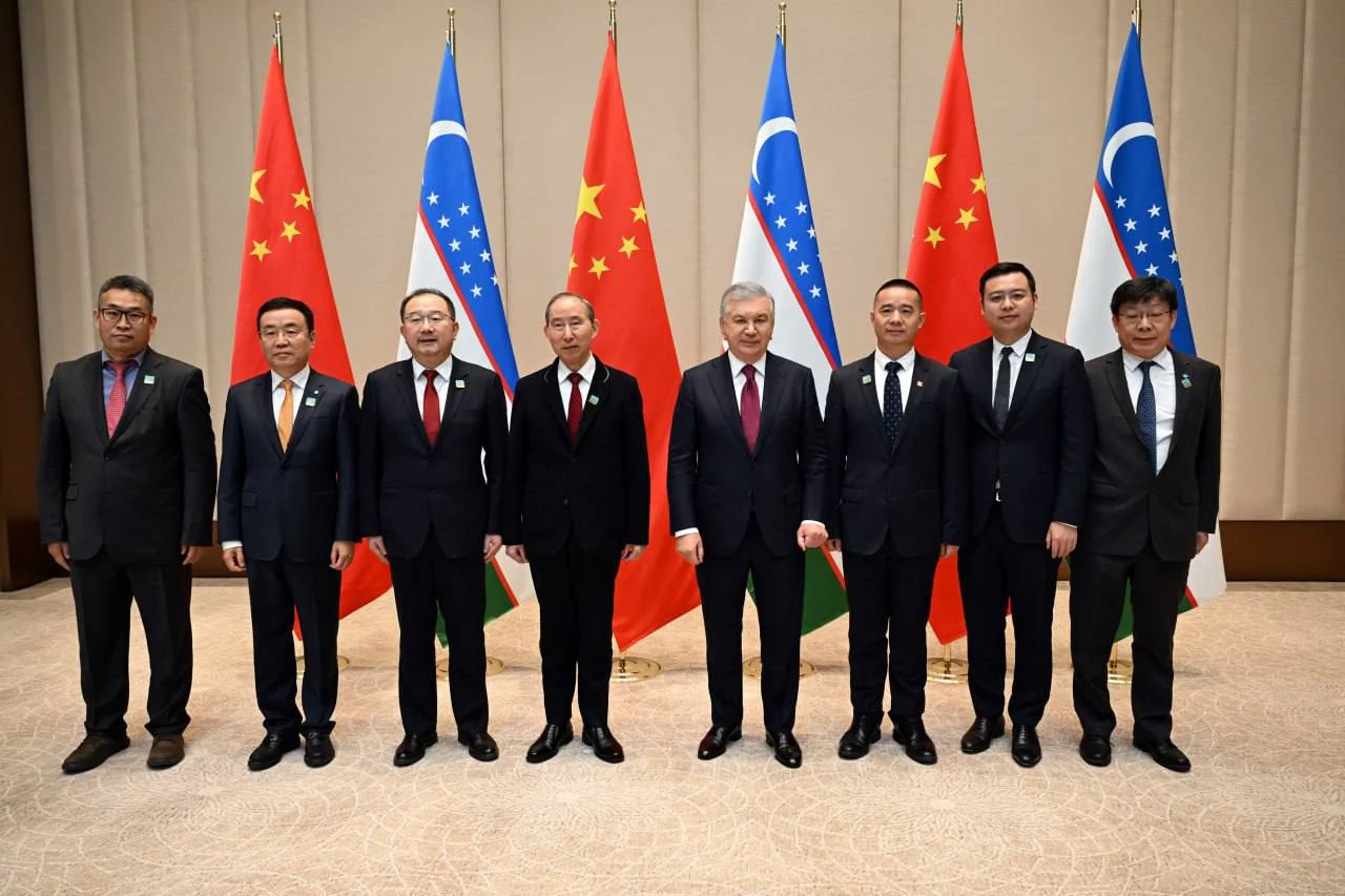 Shavkat Mirziyoyev Xitoyning yetakchi kompaniyalari rahbarlari bilan uchrashdi