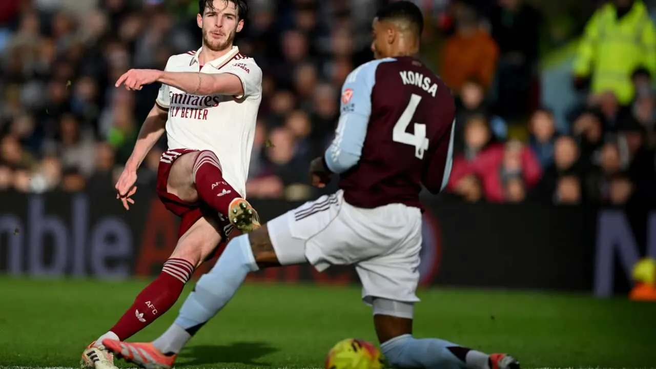 "Aston Villa" so'nggi daqiqada "Arsenal"ni mag'lub etdi (video)