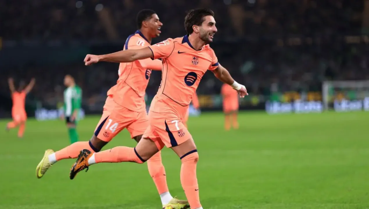 "Barselona" safarda "Betis"ni gollar yomg‘iri ostida mag‘lub etdi