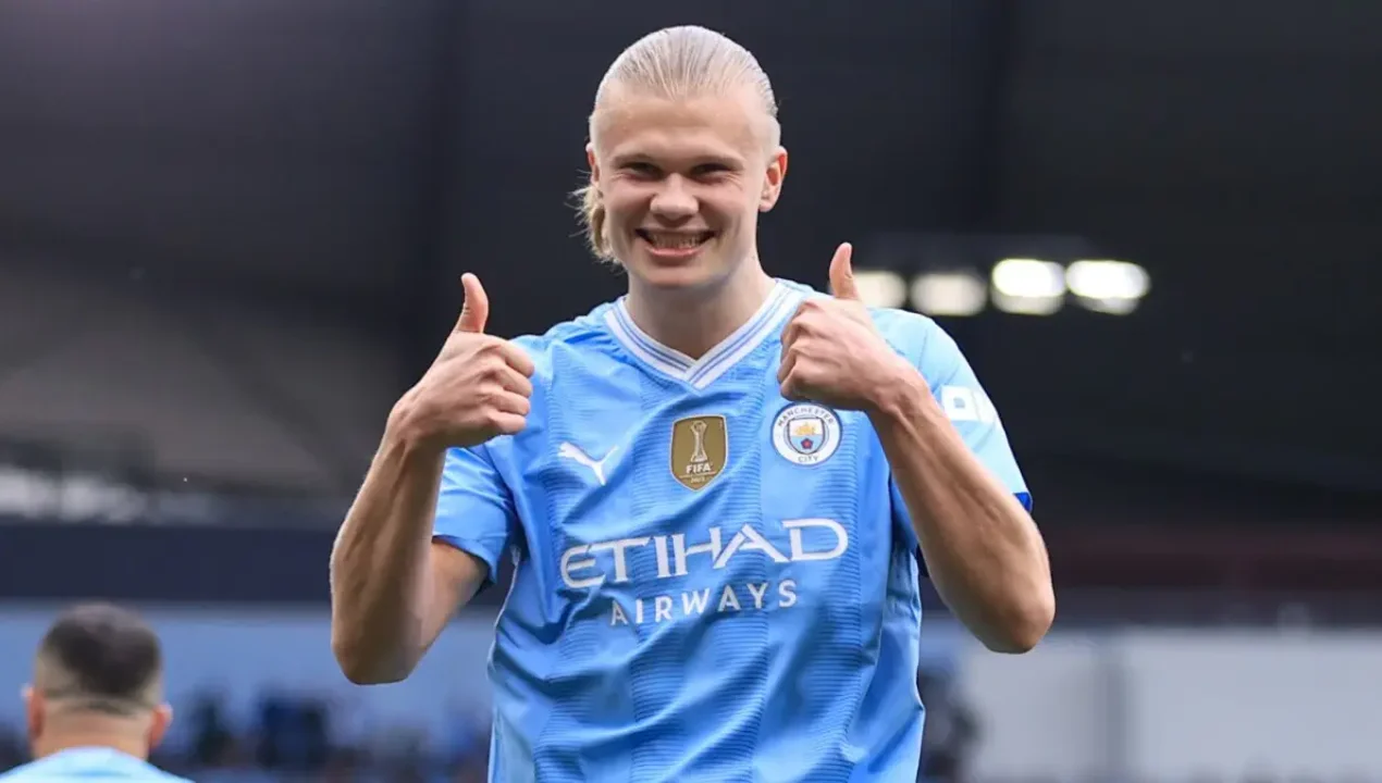 Erling Xoland Krishtianu Ronalduni ilhomlantiruvchi futbolchi deb tan oldi