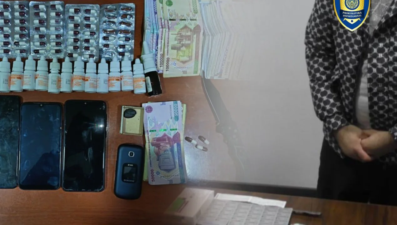 Kuchli ta’sir qiluvchi dorilar savdosi bilan shug‘ullangan shaxslar ushlandi