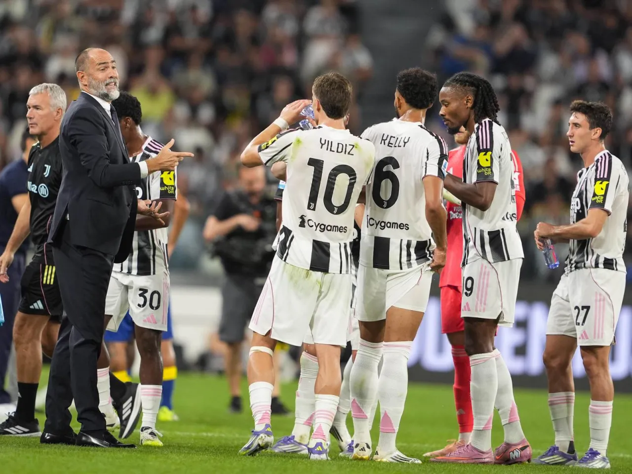 Juventus Bolonya bilan o'yin uchun tarkibni e'lon qildi