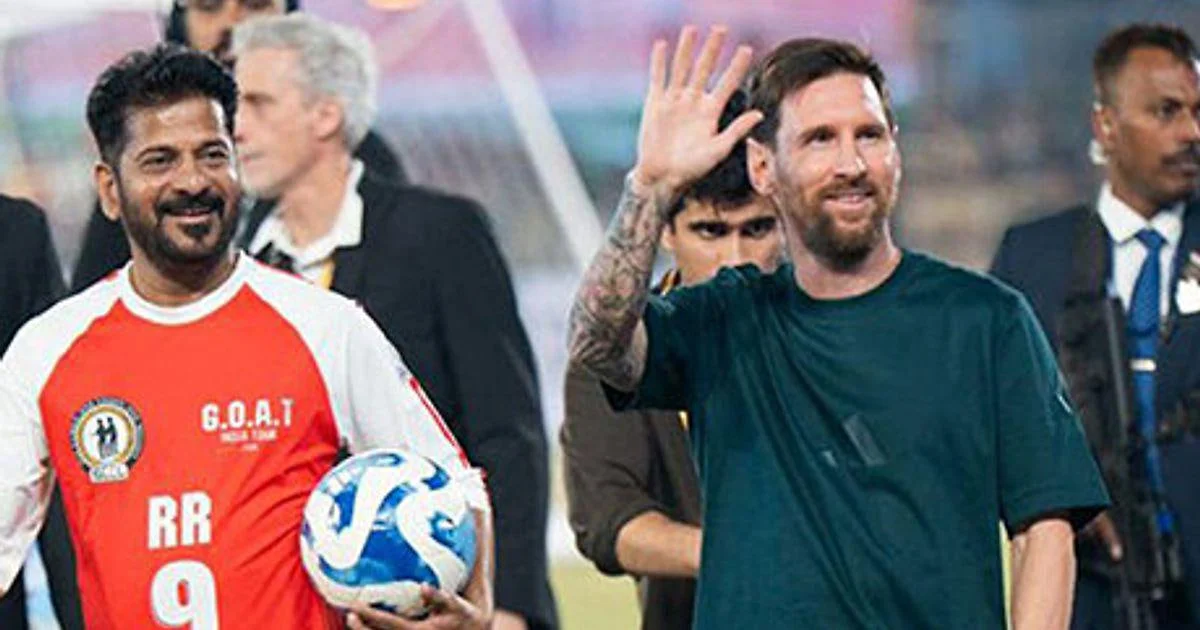 Messi Hindistonda: Vazirning "noaniq" paslari va qo‘riqchining "ma’shuqona" qo‘l siqishi!