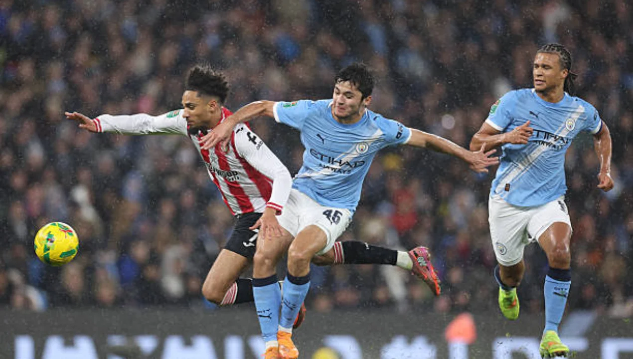 «Manchester Siti» «Brentford»ni mag‘lub etdi va yarim finalga chiqdi