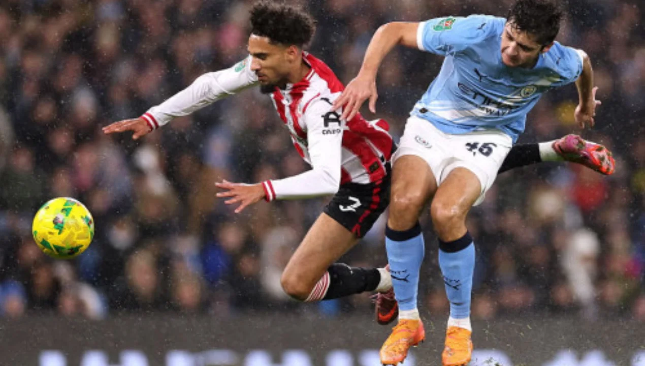 Husanov to‘liq o‘ynagan bahsda «Siti» «Brentford»ni qanday mag‘lub etdi? (video)