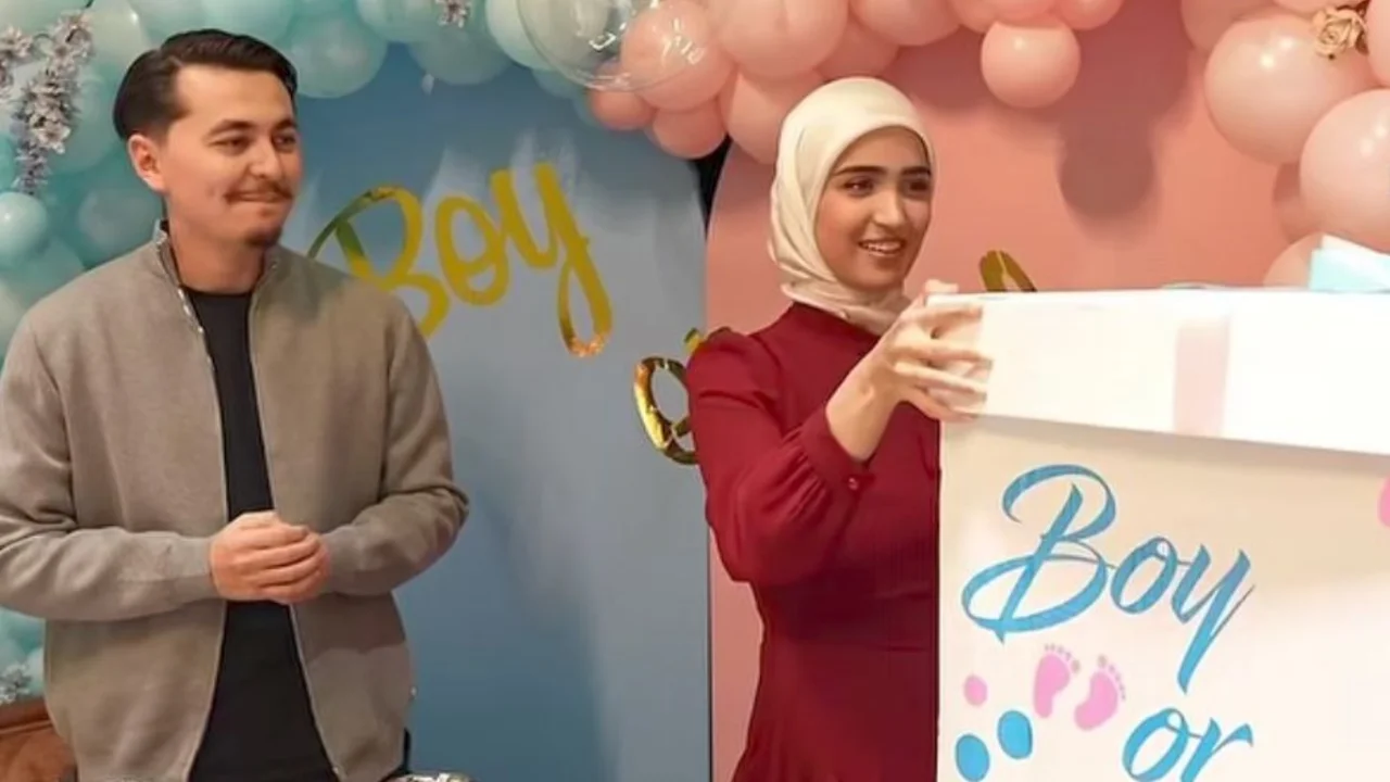 Farida “gender party”da kutilayotgan farzandining jinsini ma'lum qildi!