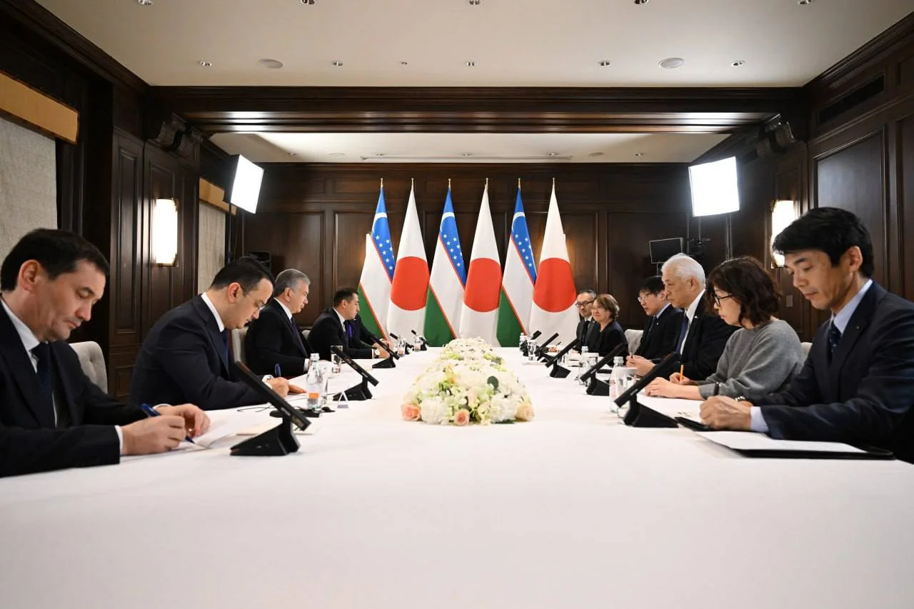 Shavkat Mirziyoyev Yaponiyaning yetakchi kompaniyalari rahbarlari bilan uchrashdi