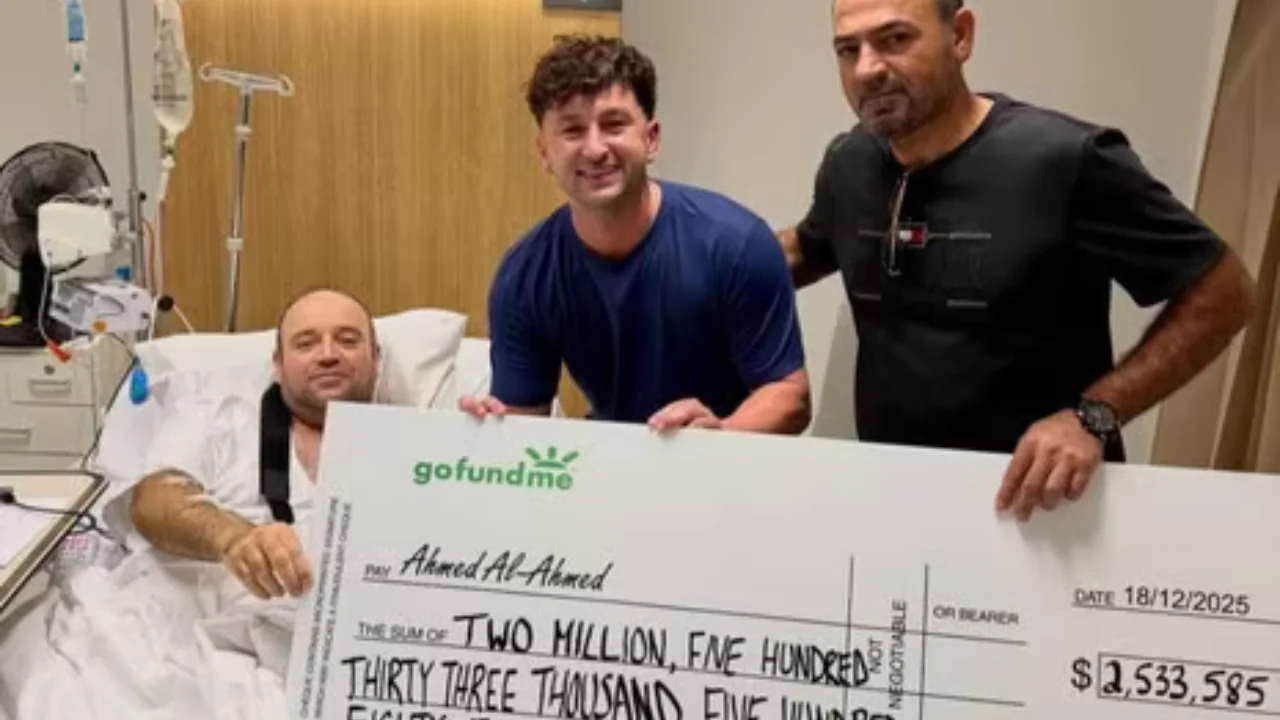 Sidneyda terrorchini qurolsizlantirgan qahramonga $2,5 mln yig‘ildi