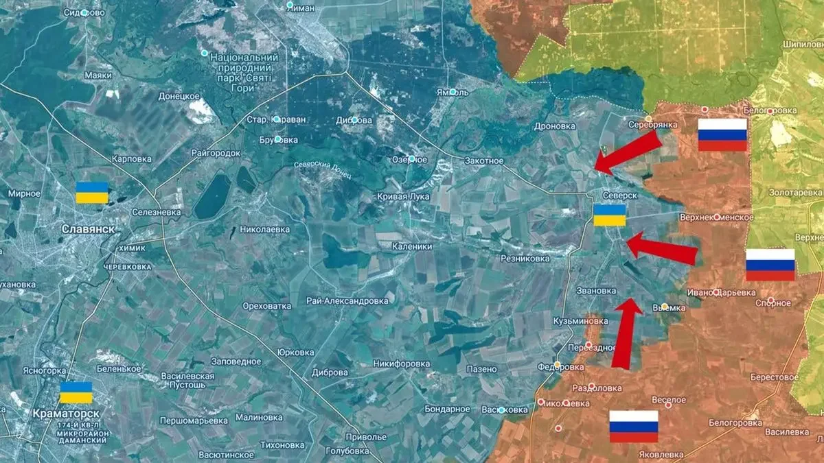 Front chizig‘ida o‘zgarishlar: Seversk boy berildimi yoki jang davom etmoqdami?