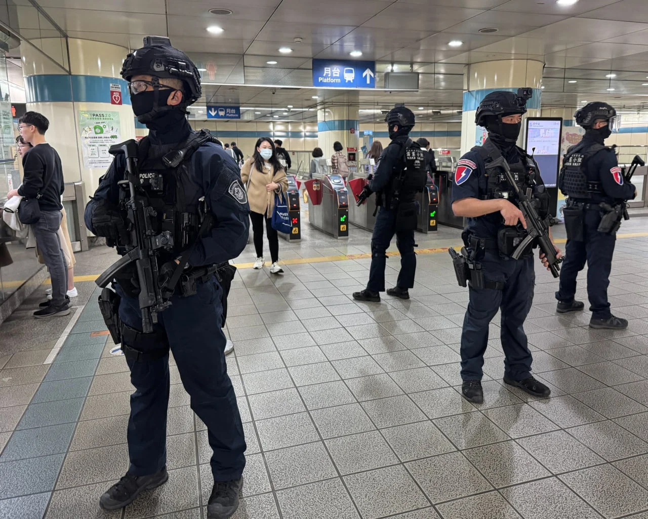 Tayvan metrosidagi qonli hujum jamiyatni larzaga soldi