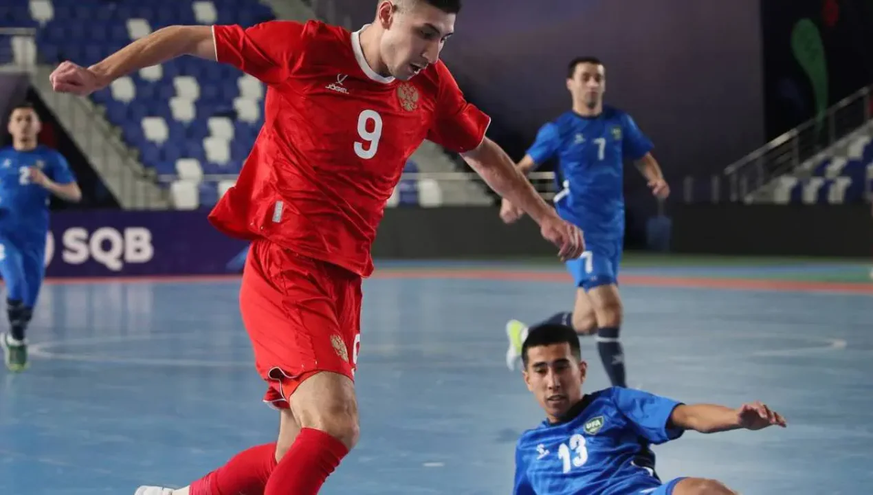 O‘zbekiston va Rossiya futzalchilari o‘rtasidagi ikkinchi bahs yakunlandi