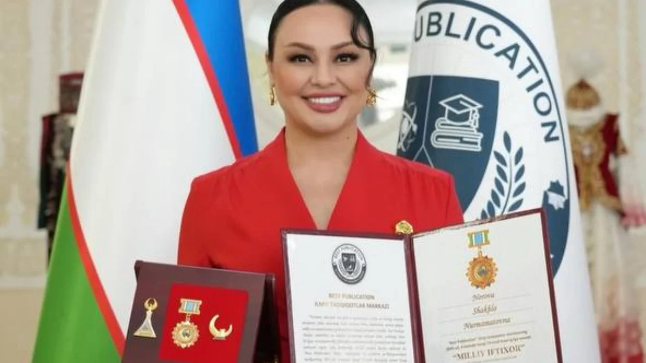 Shahloxonim “Milliy iftixor” mukofotiga loyiq deb topildi