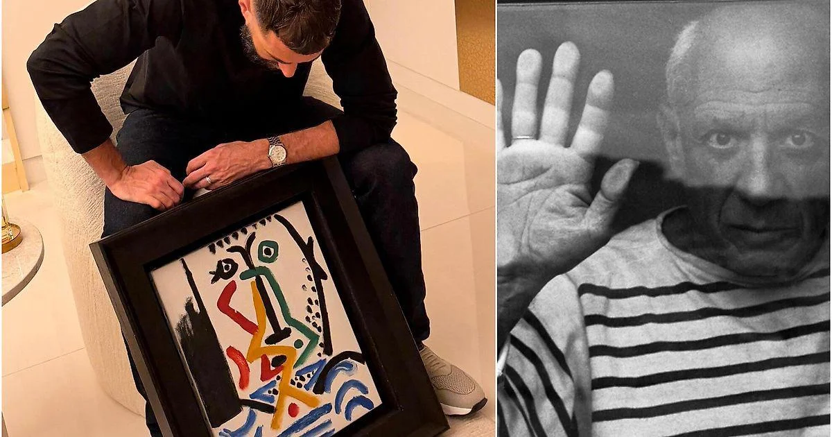 Karim Benzema Parij safarida Pikasso asarini xarid qildi